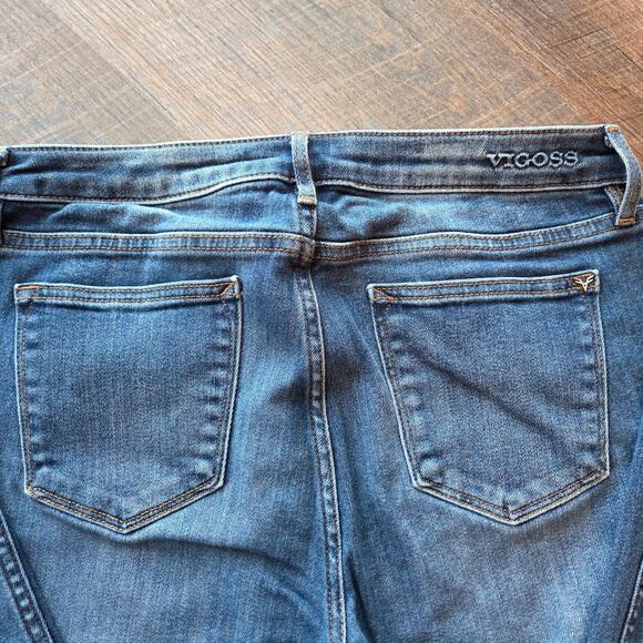 Vigoss Women's Straight Leg Jeans - Blue - Picture 4 of 6